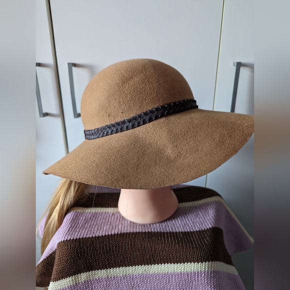 Brown Topshop Hat 100% Wool - Picture 2 of 9